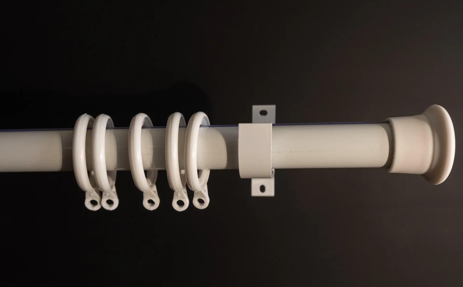 Kit Barral de Aluminio (Blanco, 1.00mts)